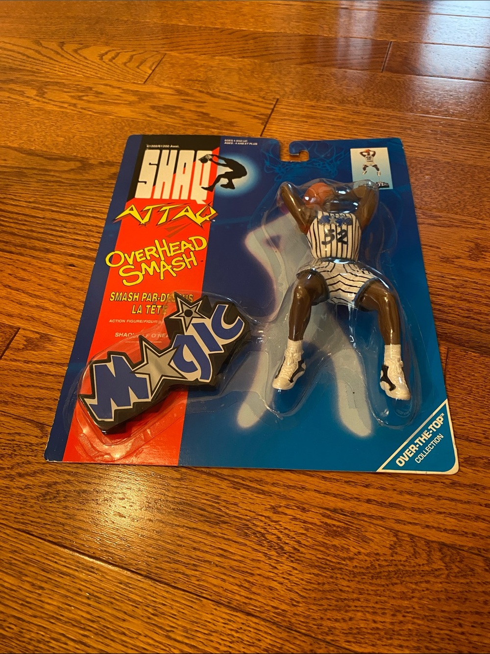 Shaq Attack Overhead Smash Orlando Magic Figure Basketball